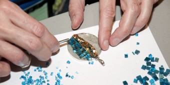 Margo Anton's Fine Scale Mosaic Jewelry Workshop