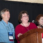 2013 Host Committee Chairs, Richard Davis and Kelley Knickerbocker with DZ